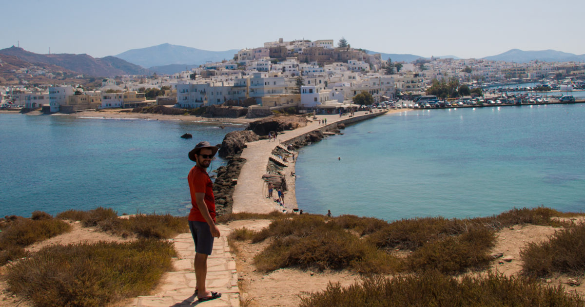 Naxos, un moment de repos.